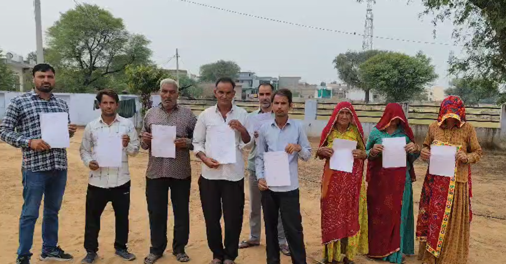 विवादित खातेदारी भूमि पर पुलिस द्वारा नाजायज परेशानियों का आरोप, निष्पक्ष जांच की मांग