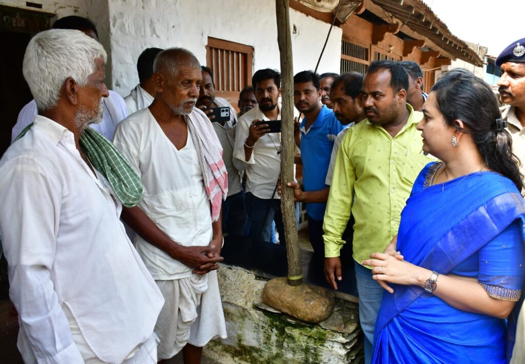 मुतगी गांव में दूषित पानी से बीमार हुए निवासी