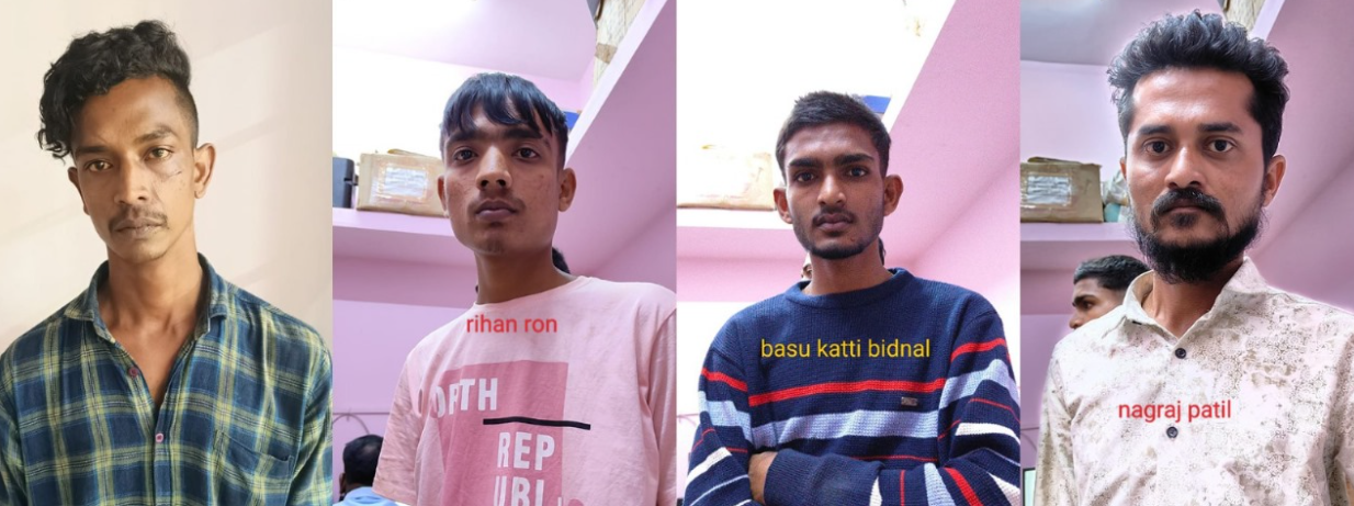 बेंडिगेरी थाना पुलिस हुबली ने दो…