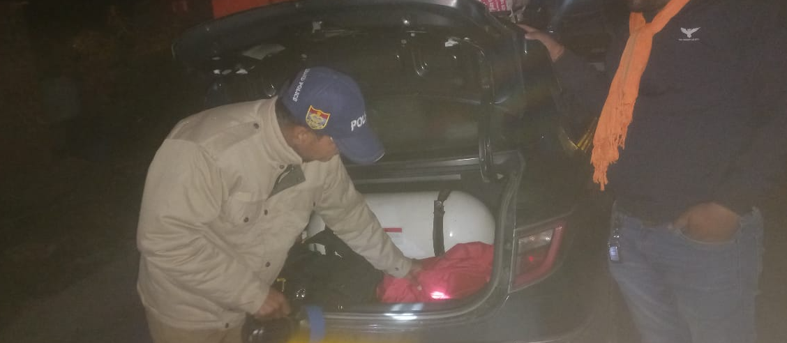 पुलिस का देर रात्रि तक चला सघन चेकिंग…
