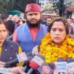 दलबल के साथ ऊर्जा गठबंधन की प्रत्याशी सुलोचना ईष्टवाल ने किया नामांकन