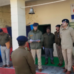 वरिष्ठ पुलिस अधीक्षक पौड़ी द्वारा किया गया फायर स्टेशन पौड़ी का वार्षिक निरीक्षण