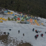 नए साल का जश्न मनाने के लिए भारी संख्या में पहुंचे पर्यटक