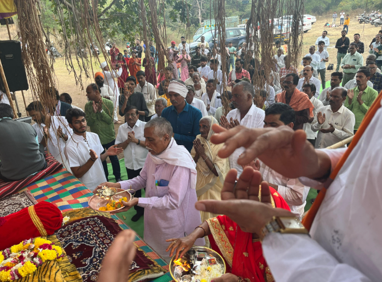 अमरावती में गायत्री माता जलकुंड यात्रा महोत्सव संपन्न