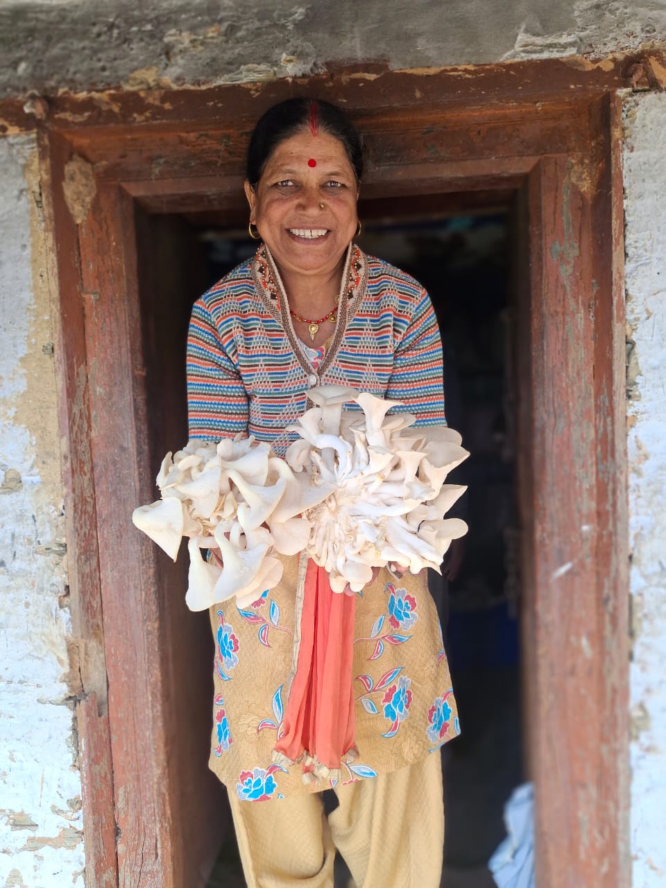 “एकेश्वर में ढींगरी मशरूम उत्पादन से ग्रामीणों को मिल रहे रोजगार के नए अवसर”