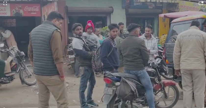 पुलिस ने चलाया चेकिंग अभियान