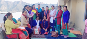 आंगनबाड़ी सेविका कार्यकारणी का हुआ गठन