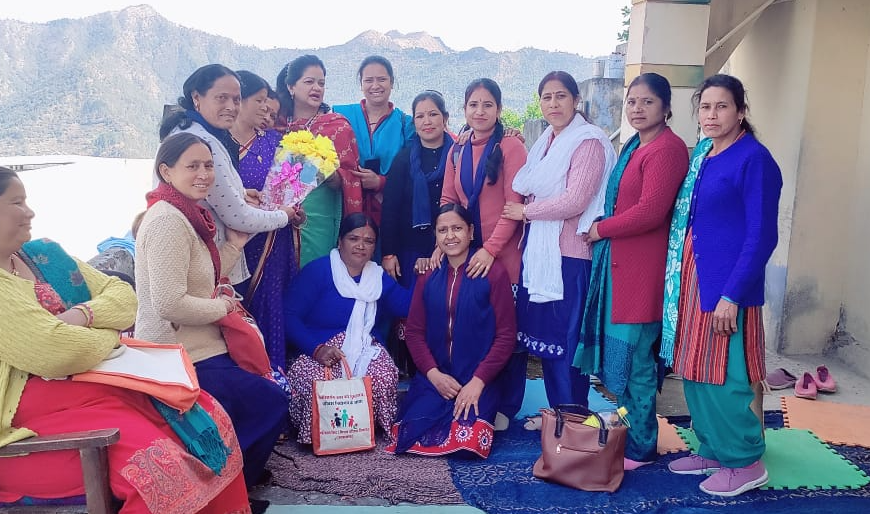 आंगनबाड़ी सेविका कार्यकारणी का हुआ गठन